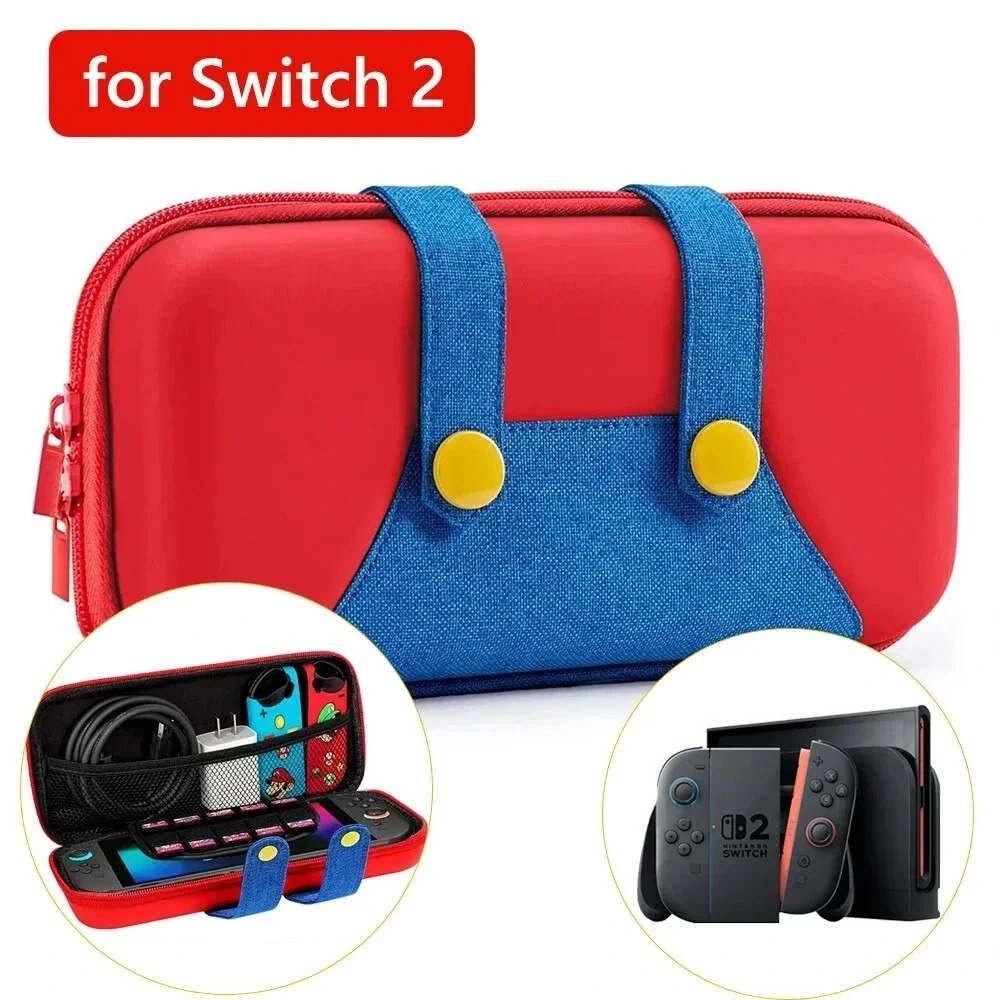 Super Mario Portable Console & Game Carrying Case For Nintendo Switch & Switch 2